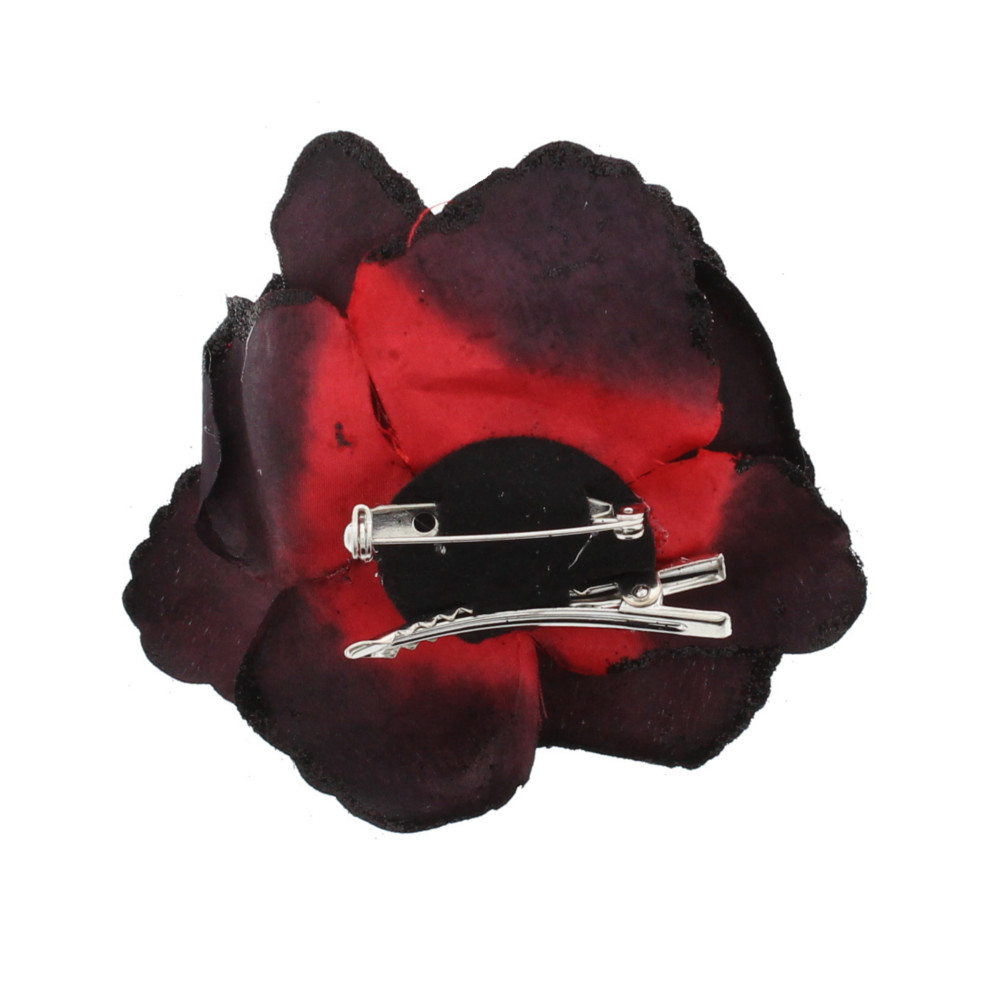 Zac's Alter Ego - Black Rose on concord Pince à cheveux - Noir